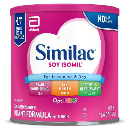 Similac Soy Isomil — 12.4 oz, 12.4 oz (352 g) can