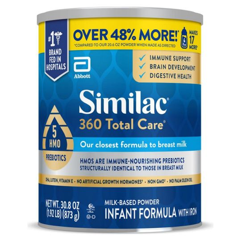 Similac 360 Total Care, 30.8 oz can